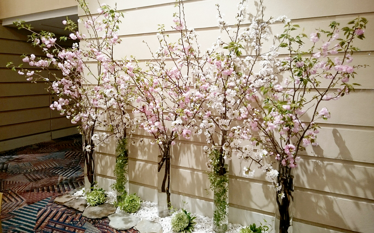 桜の装花セレクト
